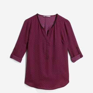 Daniel Rainn stitch fix red blouse